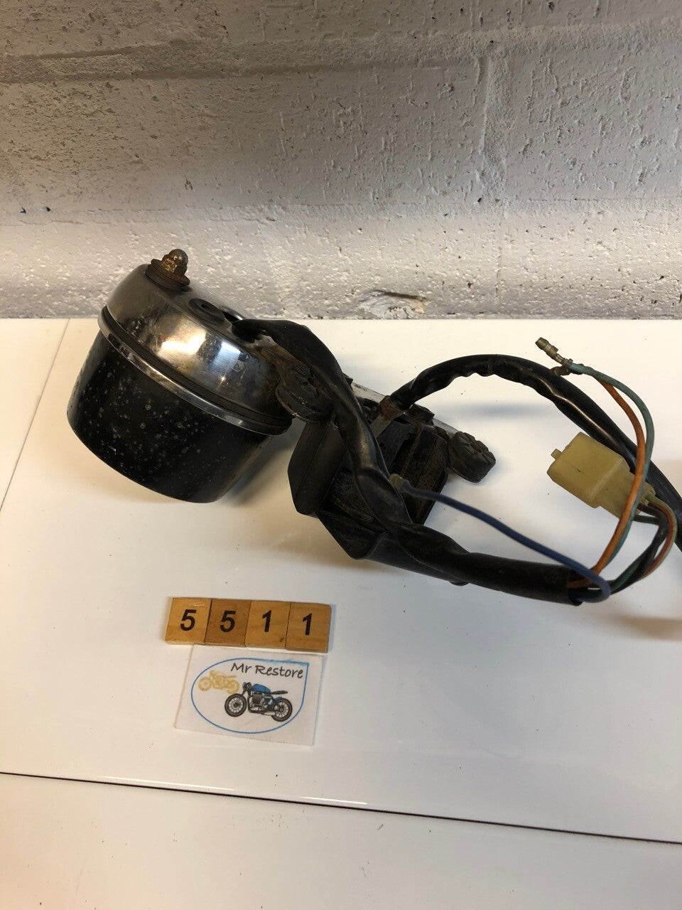 Honda CM250 Dash Ignition Switch Neutral Turn High Beam with Loom & rear cover