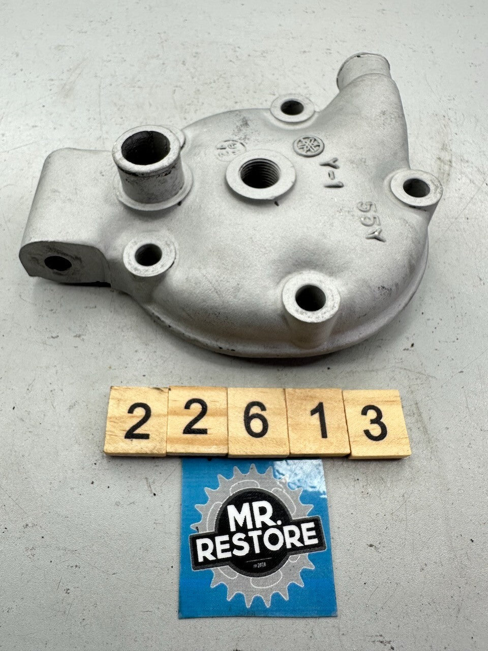 Yamaha YZ125N 1985 OEM Cylinder Head (55Y) 55Y-11111-00