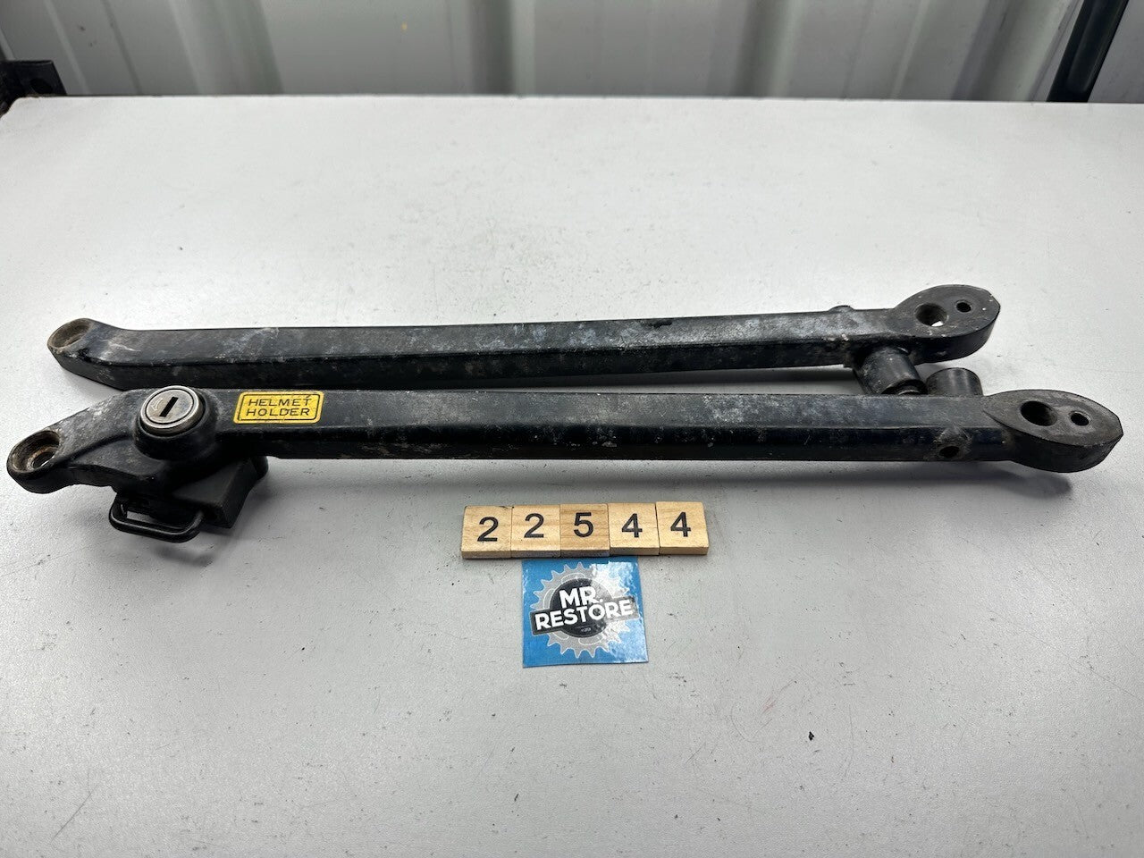 Honda VF1100 VF1000 VF750 VF700 Grab Grip Bar Rails & Helmet lock (no key)