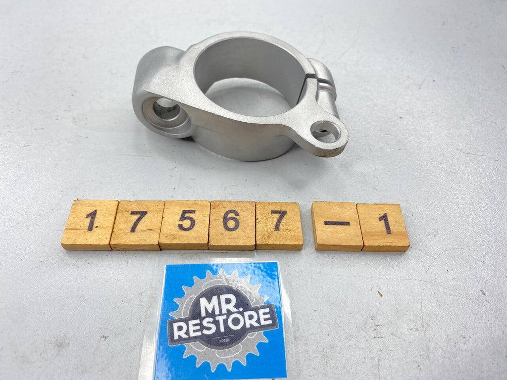 Kawasaki ZXR250C ZX250 1991-99 R/H OEM Handle Bar Clamp - Vapour Blasted