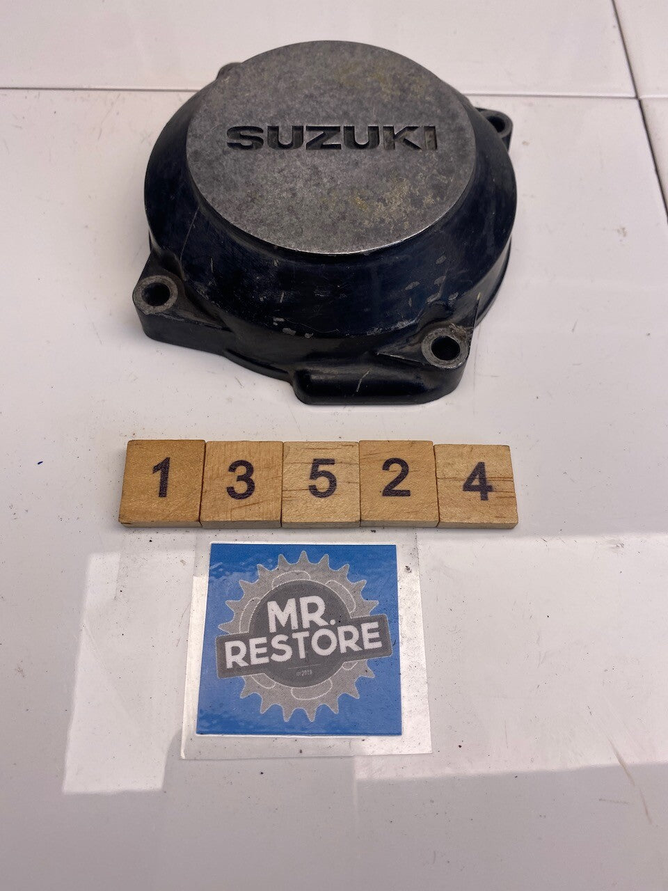 Suzuki GXS500 GSX550 Contact Breaker Cover 11381-43400