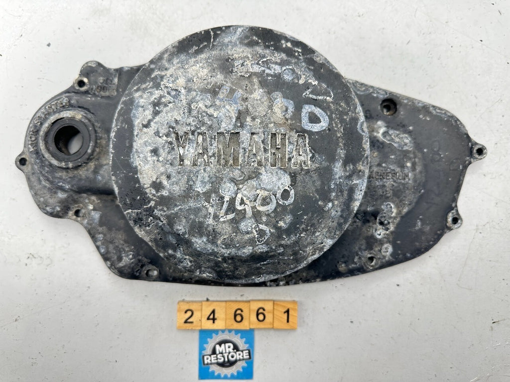 Yamaha YZ400 D YZ250 1977 Clutch Crankcase Cover 3 1W4-15431-00