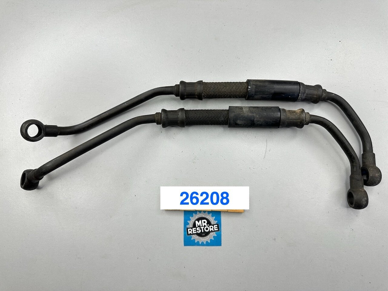Suzuki GSX1100 GS1150 Pair of Oil Cooler Hose Line Pipes 16460-00A00 16470-00A00