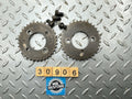 Suzuki XN85 1983 Exhaust & Intake Camshaft Sprockets 12751-34202  12741-34201