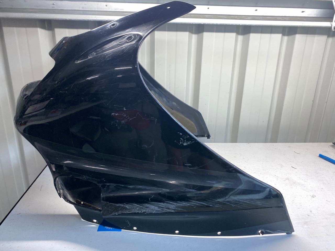 Kawasaki ZZR1100 1991 Front Nose Cone Headlight Surround Fairing