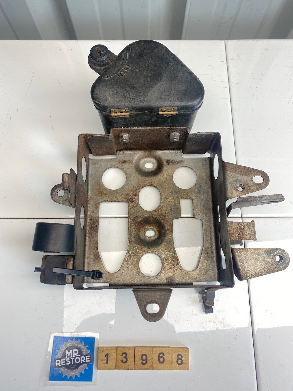 Honda CB250RS Battery Holder Box & Tool Compartment