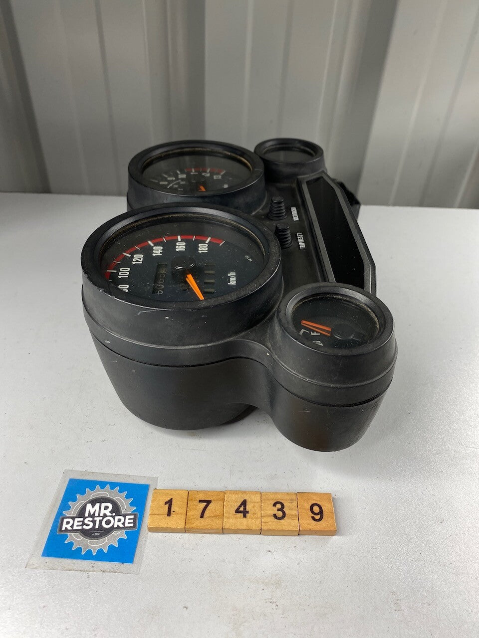 Kawasaki GPZ Dashboard Meters Instruments KMH (tested)