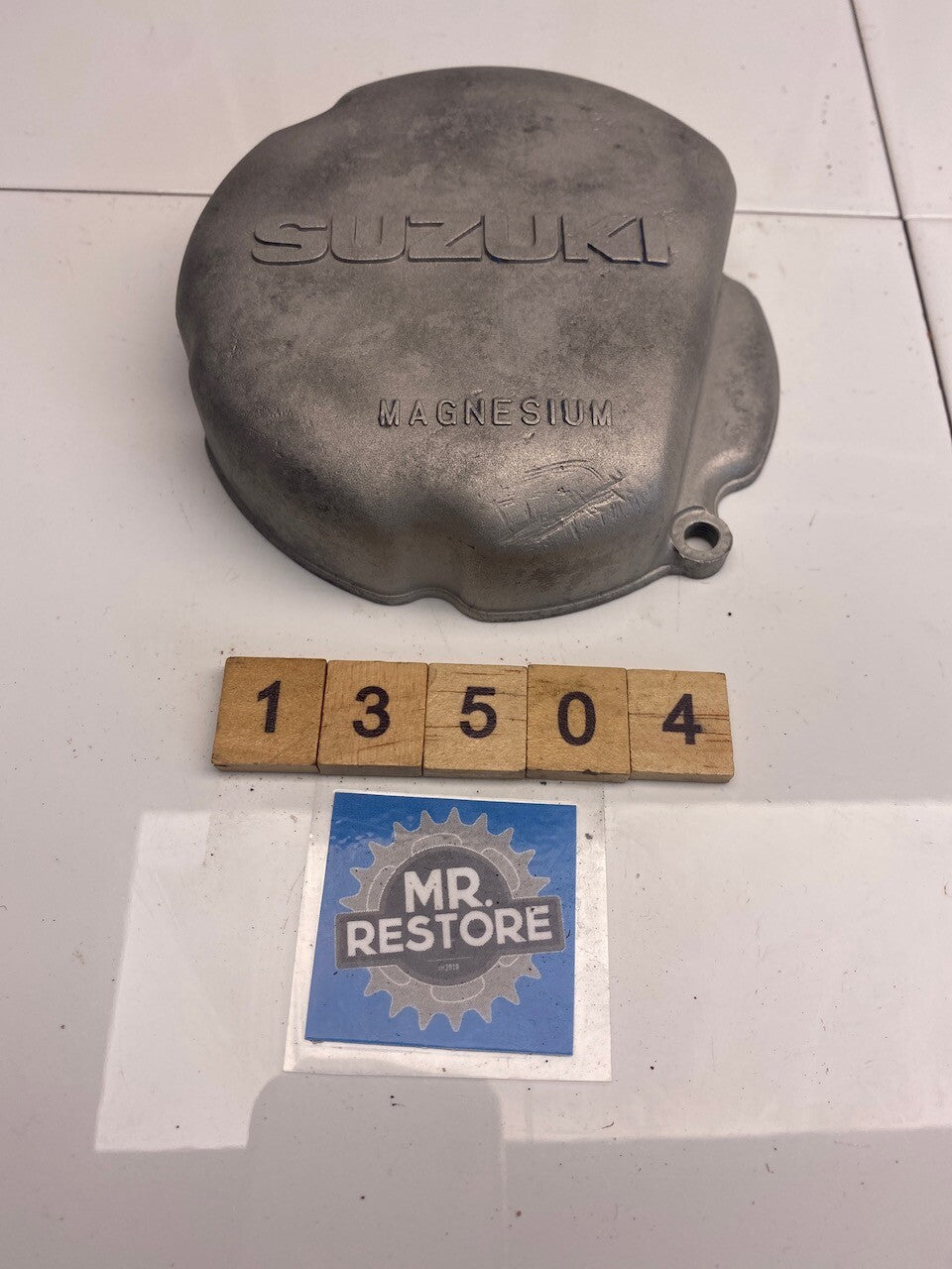Suzuki RM250 Early 80's Magnesium Magneto Cover 11351-14301