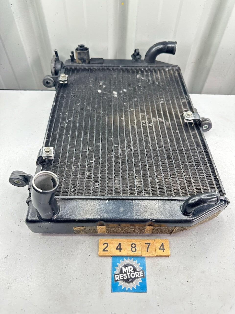 Yamaha YZF-R6 R6 '99-02' Radiator, Cap & Fan Switch 5EB-12461  5EB-12461-00-00