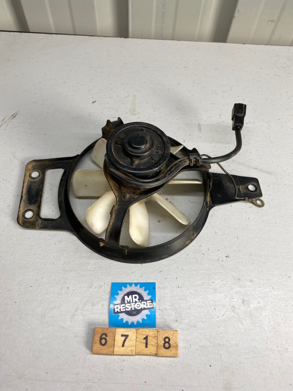 Kawasaki ZR 250 Balius Radiator Cooling Fan 59502-1096 - Tested