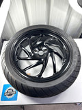 BMW F800S Rear Wheel With Good Condition Continental Tyre Fitted 7589363