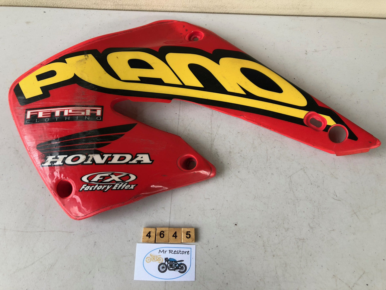 Honda CR125 CR250 2000 to 04 LH Side Panel