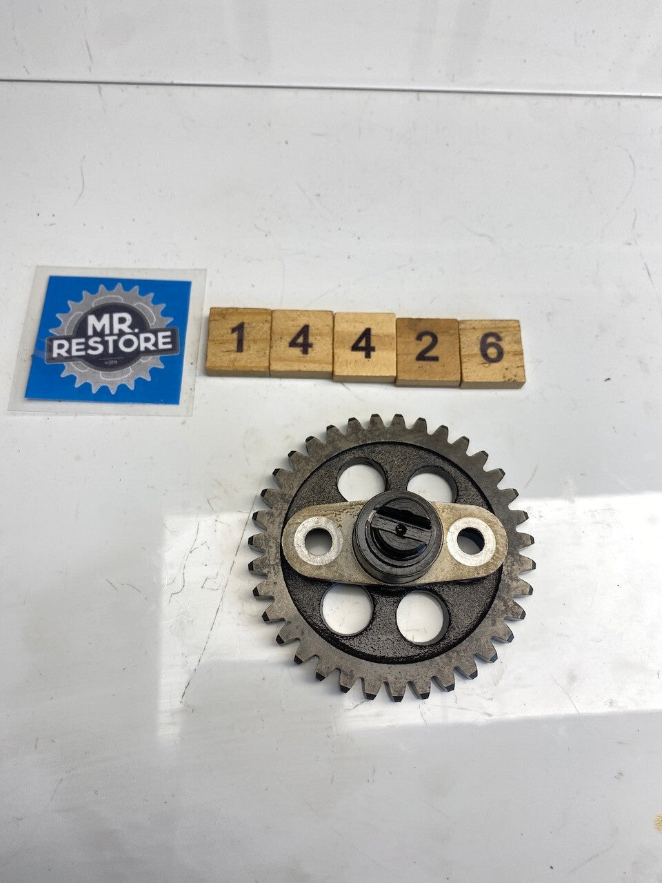 Kawasaki GPZ900R ZL ZX ZG 1000 EL250 Oil Pump Gear & Holder 35t 16085-1103