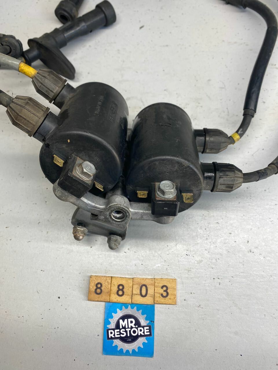 Honda VT500 Set of Coils, Leads, Caps and Brackets etc.. OEM