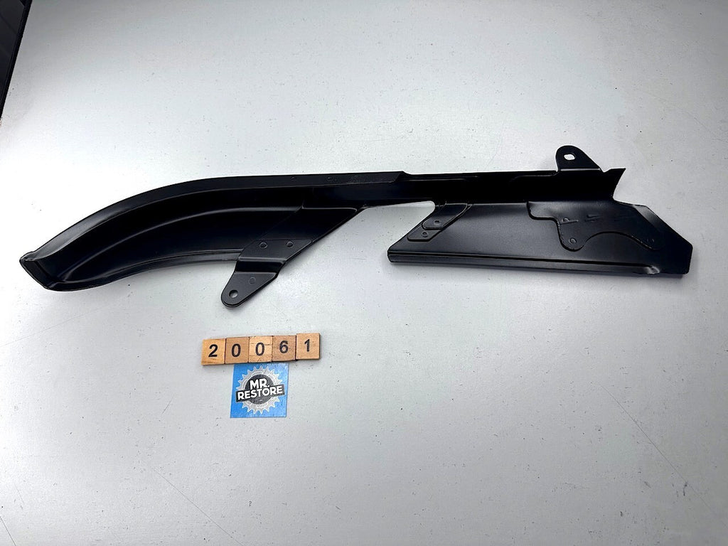 Yamaha XS400 OEM Chain Guard - Repainted in Black
