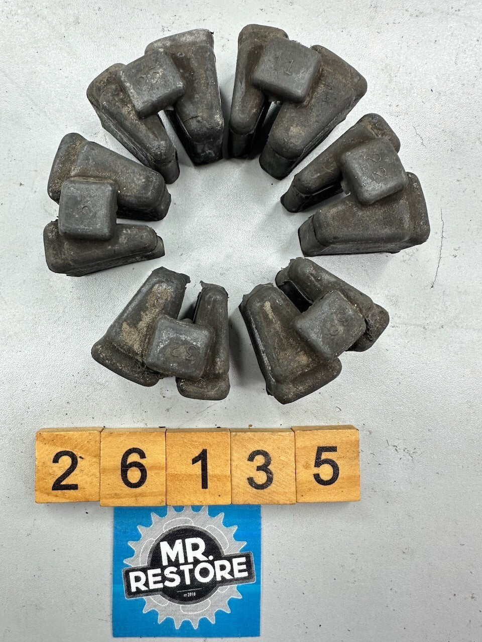 Suzuki DR250 '82-87' SP250 '82-83' OEM Cush Drive Rubber Damper - Set of 6