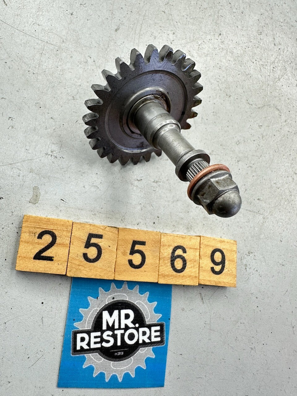 Honda CR80 '83'  Water Pump Shaft 19230-GC4-700