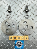 Kawasaki KLR250 Pair of Camshaft Cam Chain Sprockets 42t - 12046-1063