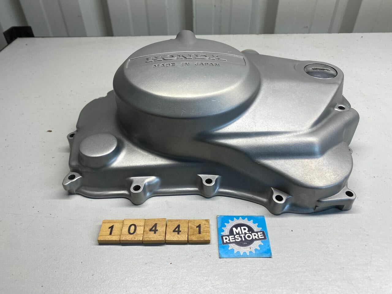 Honda CB400T Crankcase Clutch Cover, Clutch lever & Other Parts Vapour Blasted