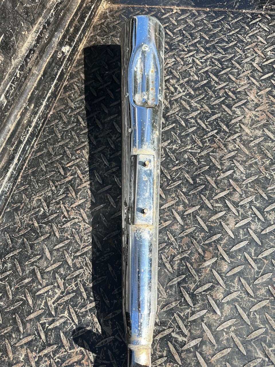 Kawasaki KZ500 Z500 A B 1981 R/H Exhaust Pipe Muffler & Headers