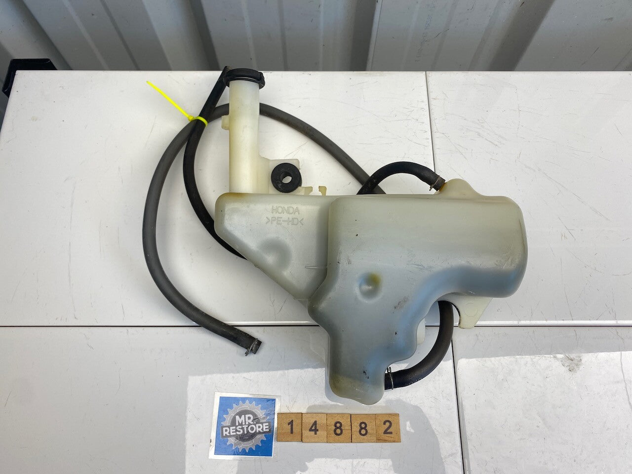 Honda CBR1100XX Blackbird Radiator Reserve Tank, Cap & Hoses 19101-MAT