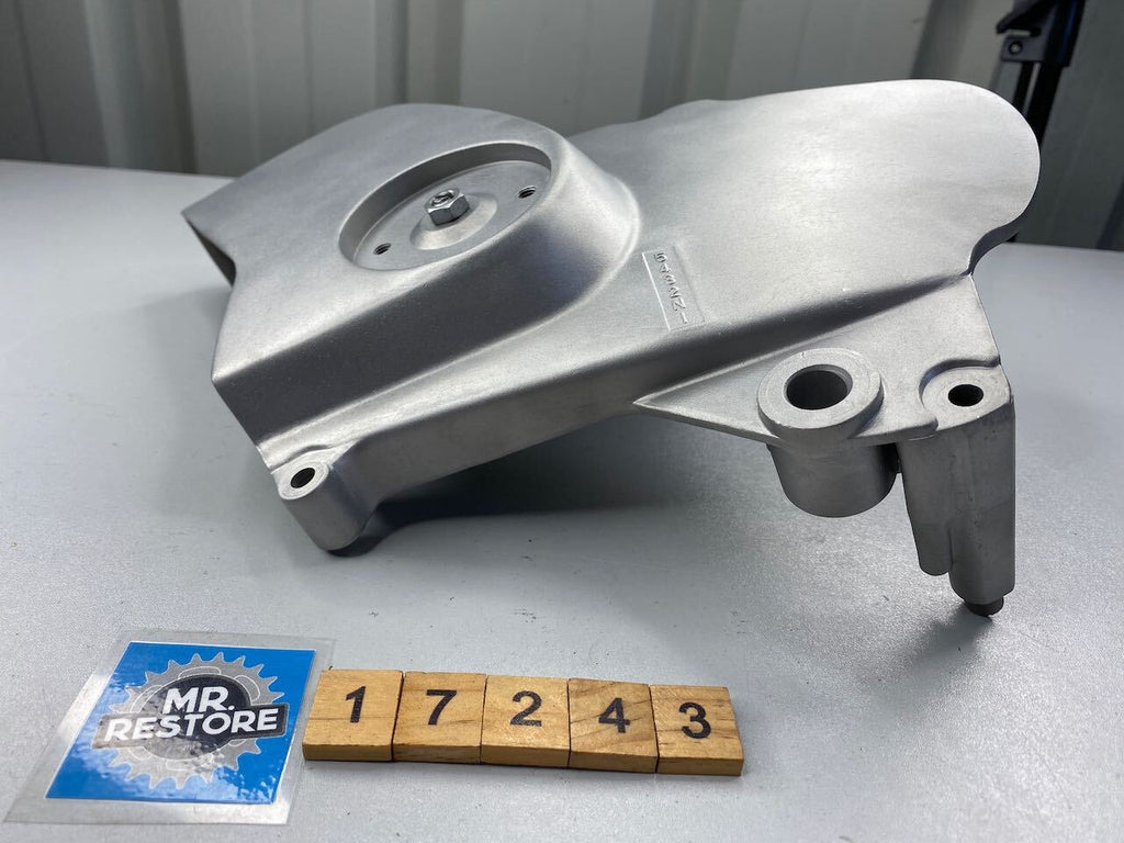 Kawasaki Z750 KZ750 LTD Left Engine Crank Case Cover - Vapour Blasted