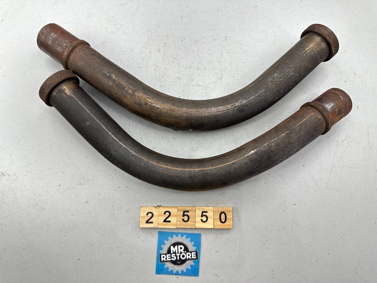 Honda VF750 VF700 Exhaust Manifold Pair 18420-MB2-003  18370-MB2-003