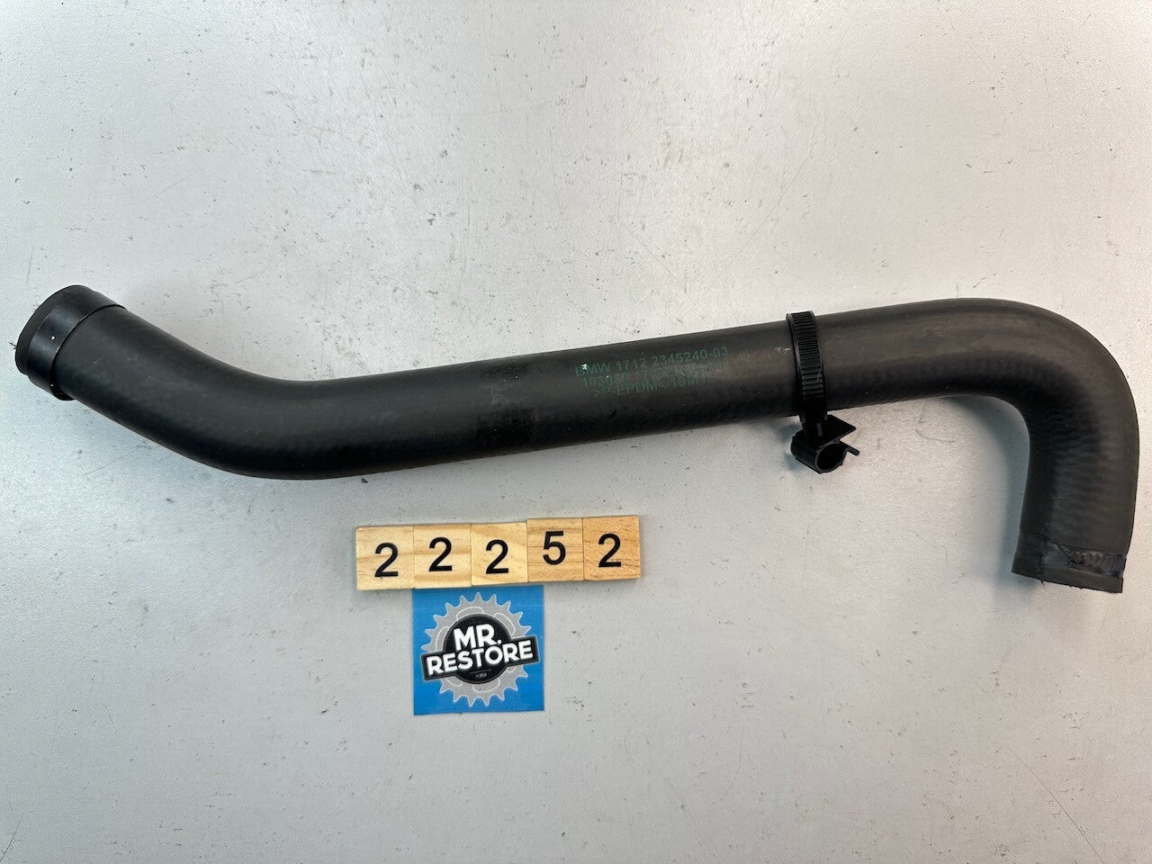 BMW G650GS 2008-15 F650GS 1999-07 OEM Radiator Coolant Return Hose 17122345240