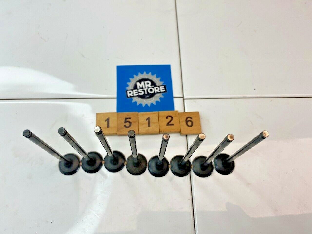 Suzuki GSX250F Across - Set of 8 Intake Valves 12911-05C04