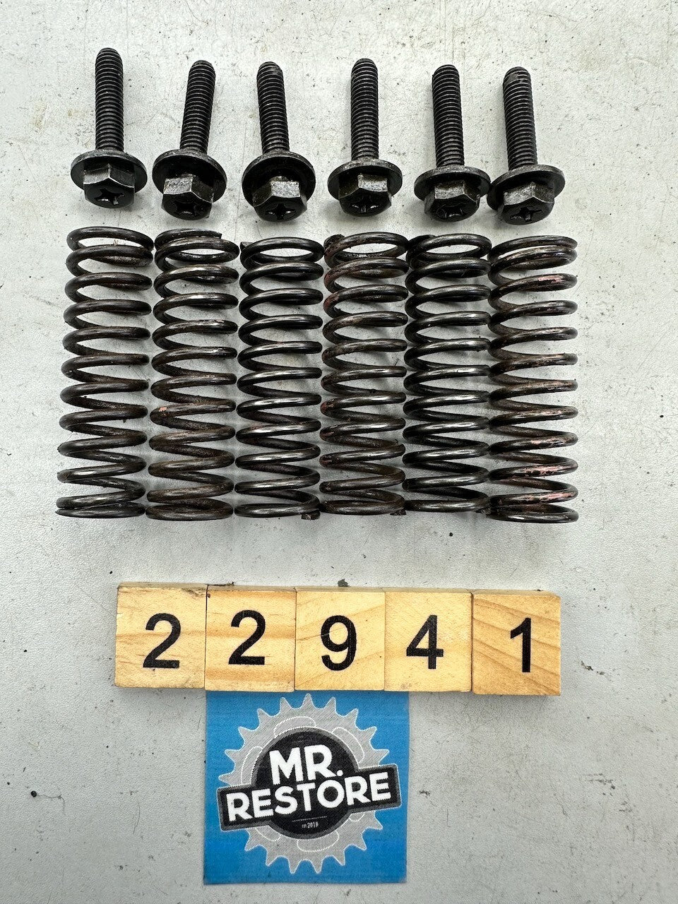 Yamaha FZ750 FZ700 FZR1000 FZR750 YZF1000R YZF750 Clutch Spring & Screw Set of 6