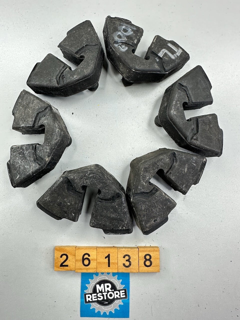 Suzuki GSF1200 Bandit GSXR 1100 750 TL1000 OEM Cush Drive Rubber Damper (x6)
