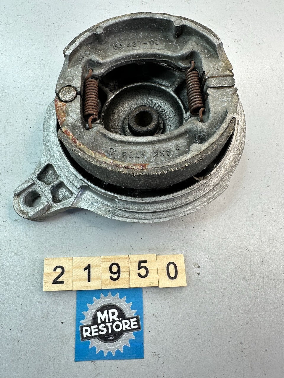 Yamaha DX100 Rear Brake Shoe Plate