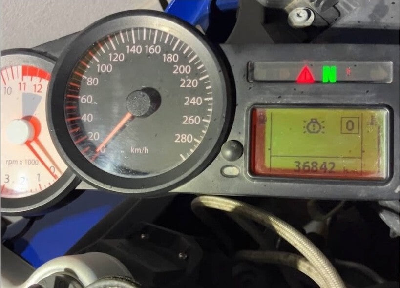 BMW K1200S '03-08' Dash Speedometer Instrument Cluster (KMH) (36,800ks)