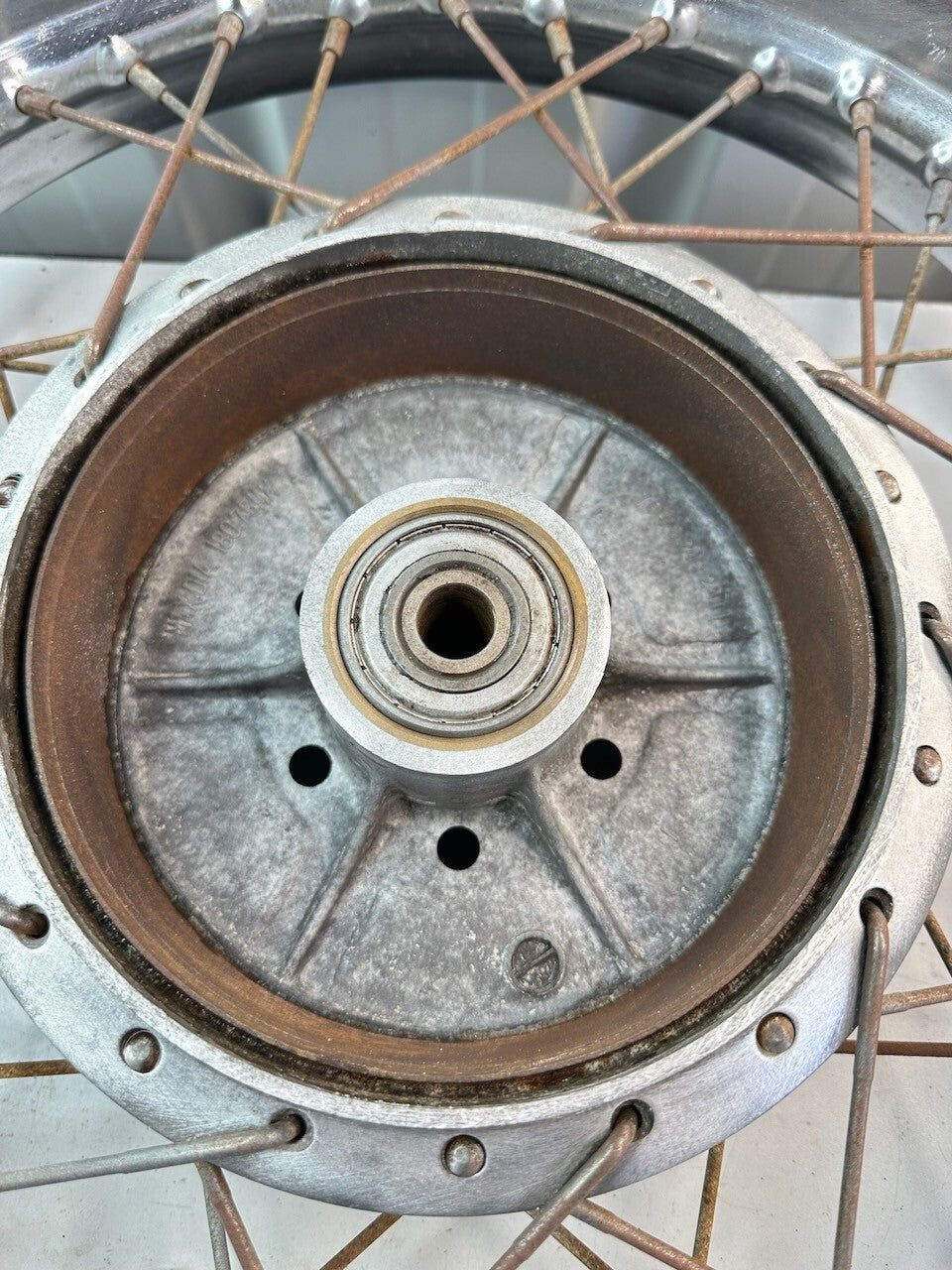 Kawasaki KH500 OEM Takasago 18" Rear Wheel