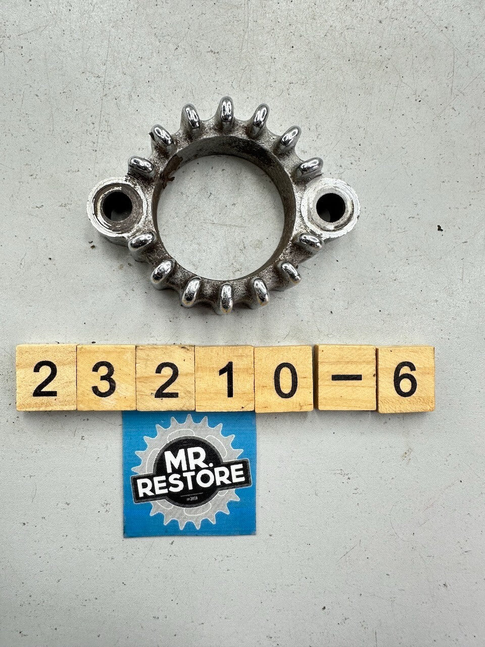 Suzuki GS850 GS750 GS400 OEM Exhaust Ring Nut Flange Joint Clamp 14182-44000