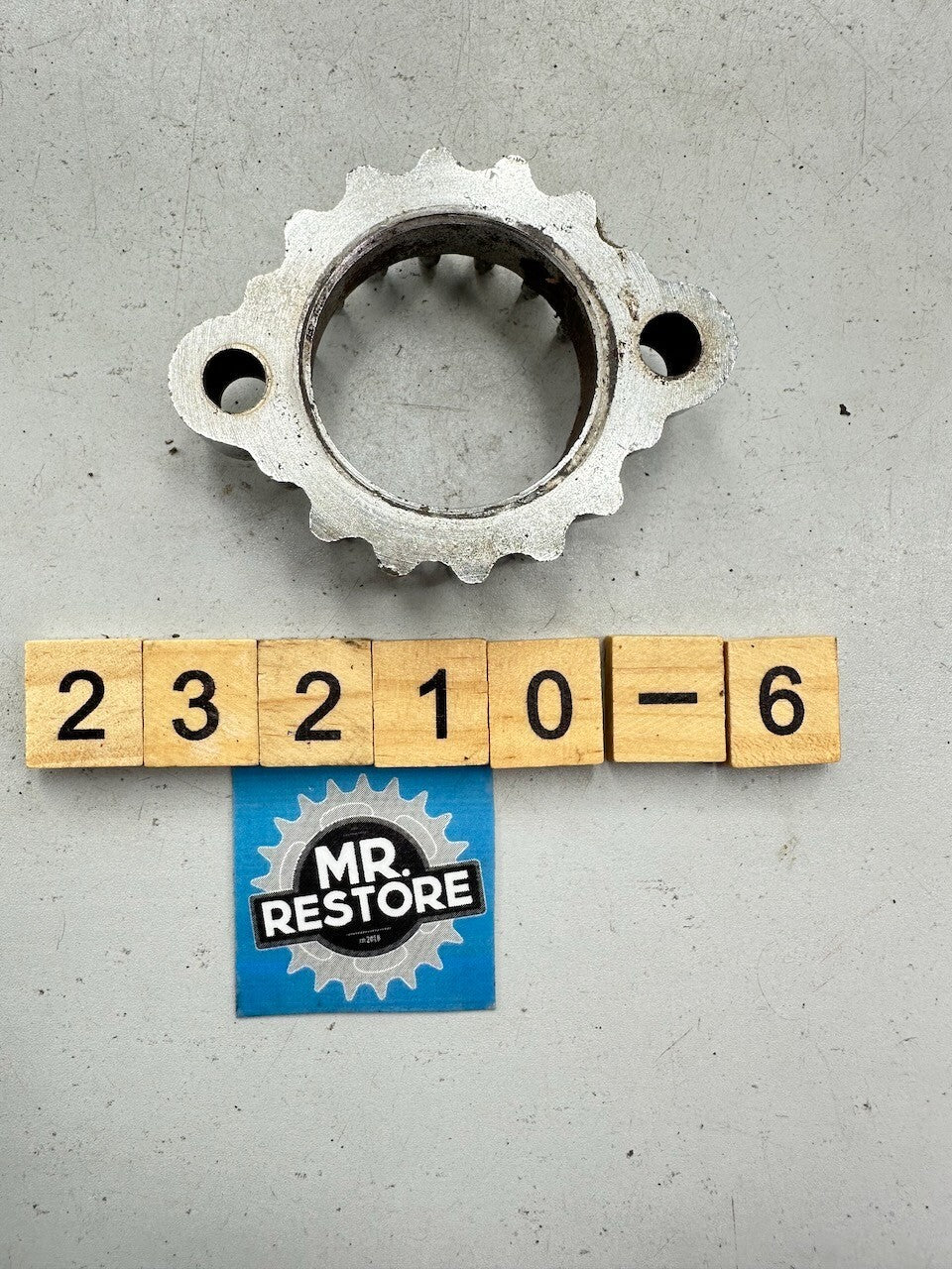 Suzuki GS850 GS750 GS400 OEM Exhaust Ring Nut Flange Joint Clamp 14182-44000