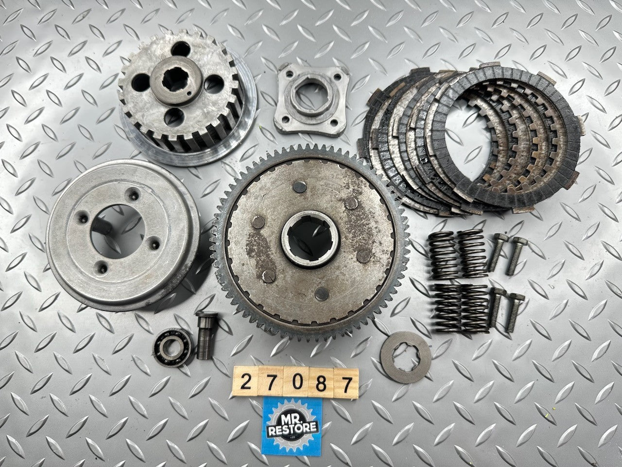 Honda SL125 CB125 CB100 CT125 TL125 XL125 XL100 Full Clutch Assy.