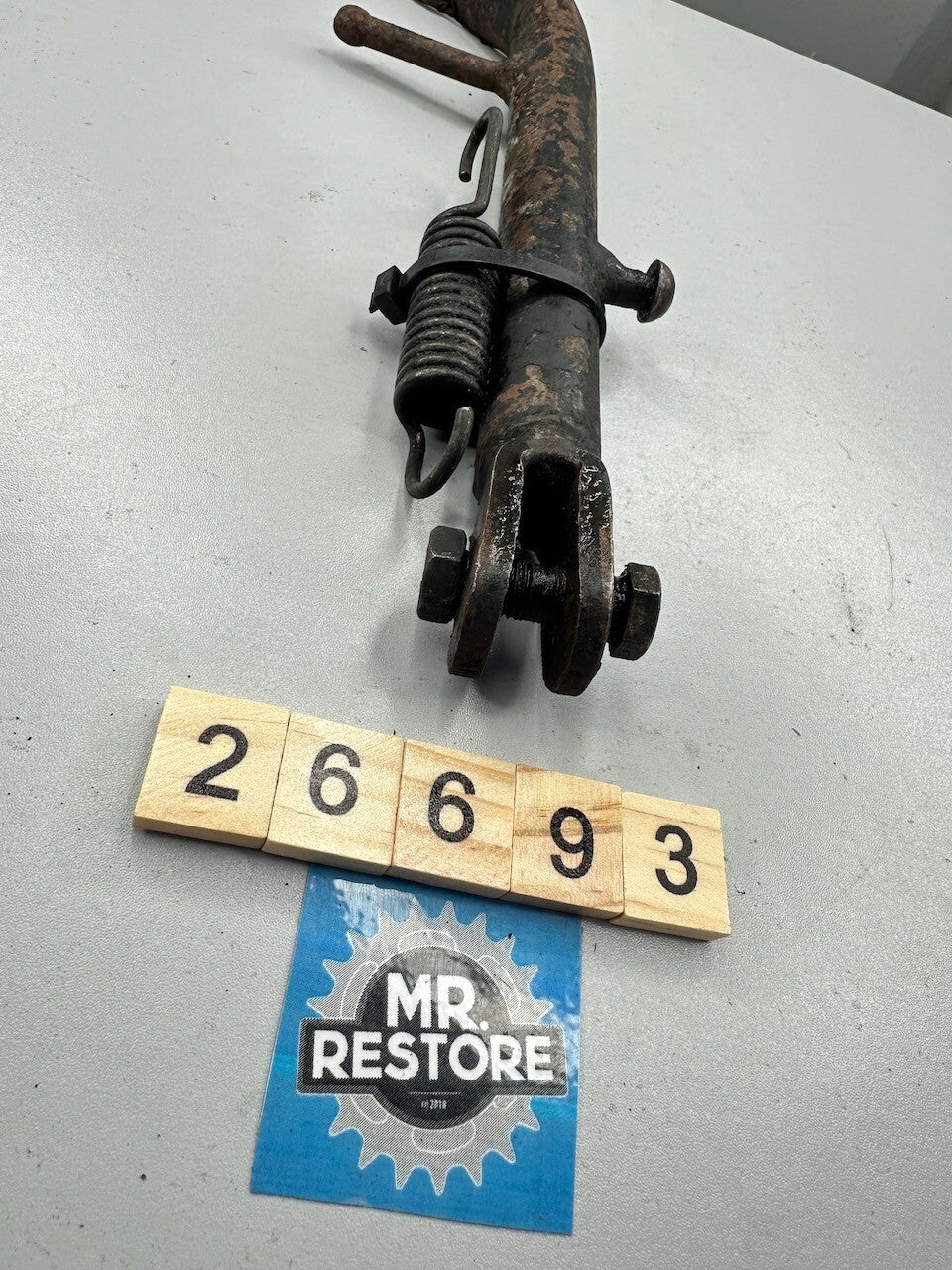 Suzuki GN250 Side Stand, Spring & Bolt