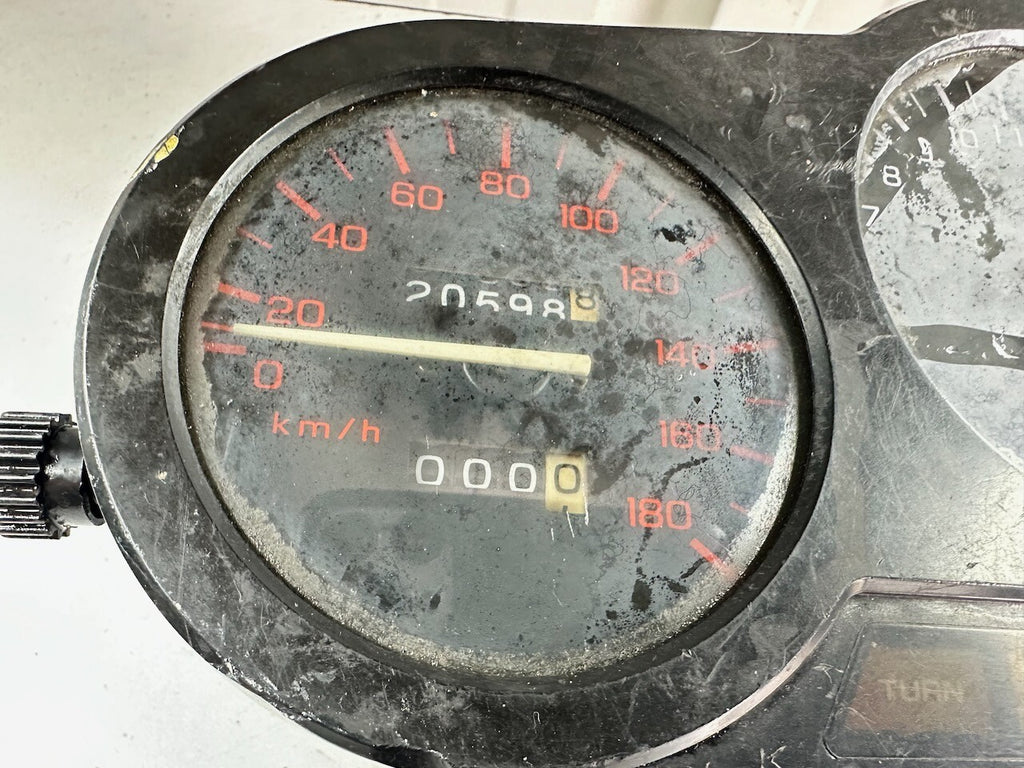 Honda VT250 Z KMH Meters Dashboard, Harness & Bracket (Speedo Tested)