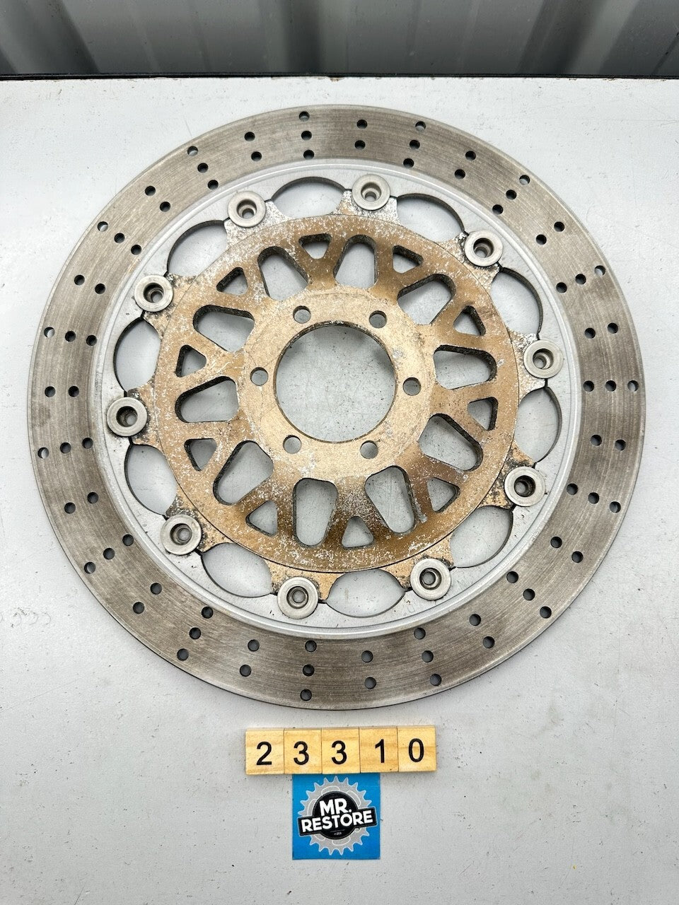 Honda VT250 Spada MC20 Front Brake Disc with 4.60mm Remaining 45120KY6000