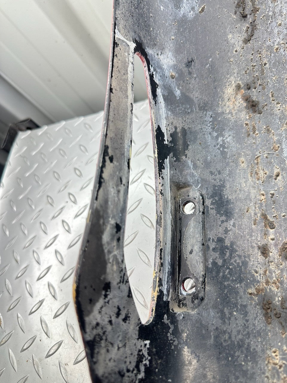 Honda VF750 OEM Front Mudguard Fender & Brace - No Cracks