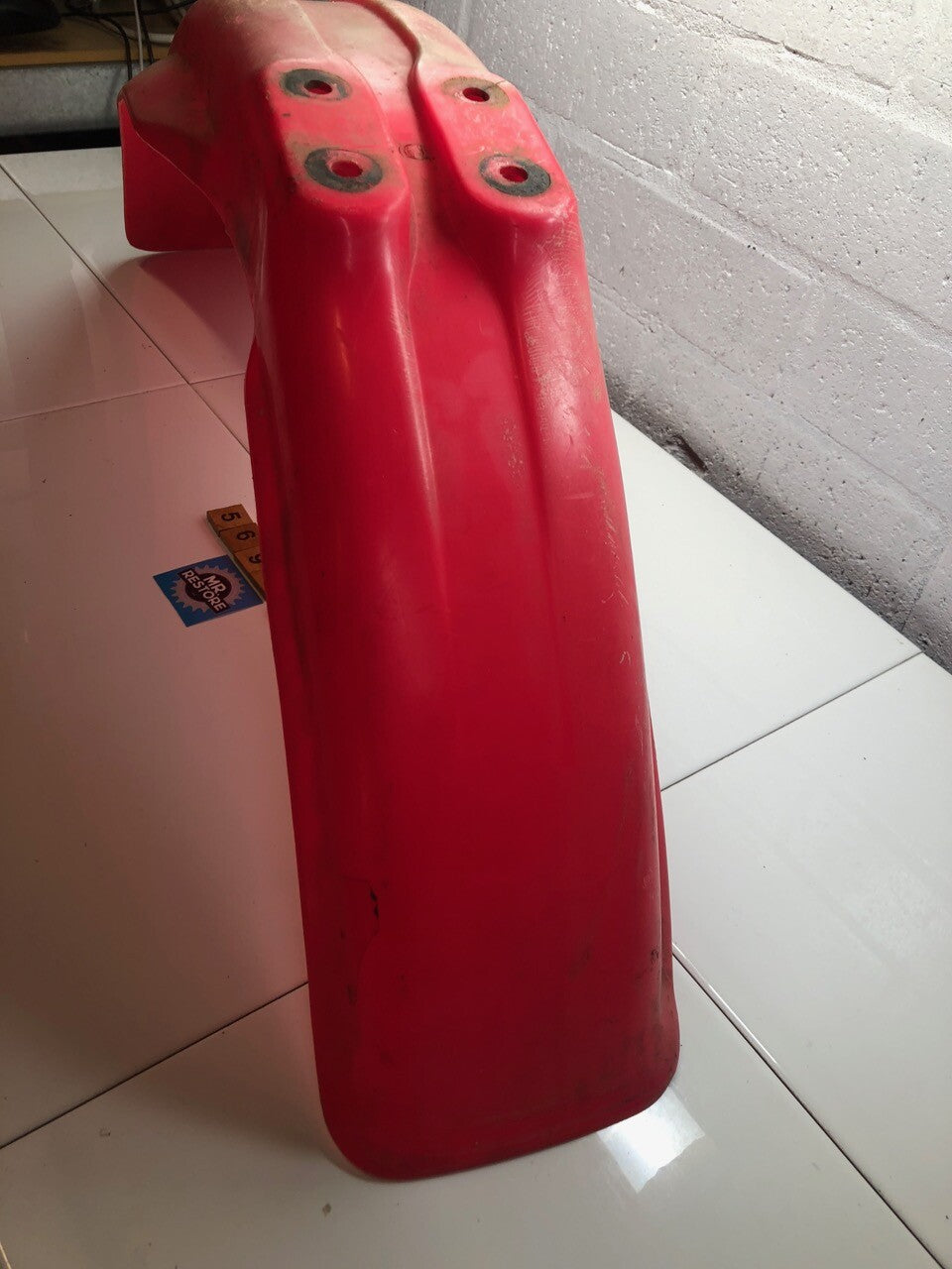 Honda CR 125 250 500 Front Fender Mudguard 1988-89 OEM 61100-KA3-7310