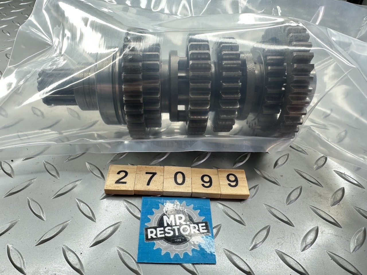 Kawasaki ZX250 ZXR250 CE - Transmission Output Shaft & Gears 13128-1172