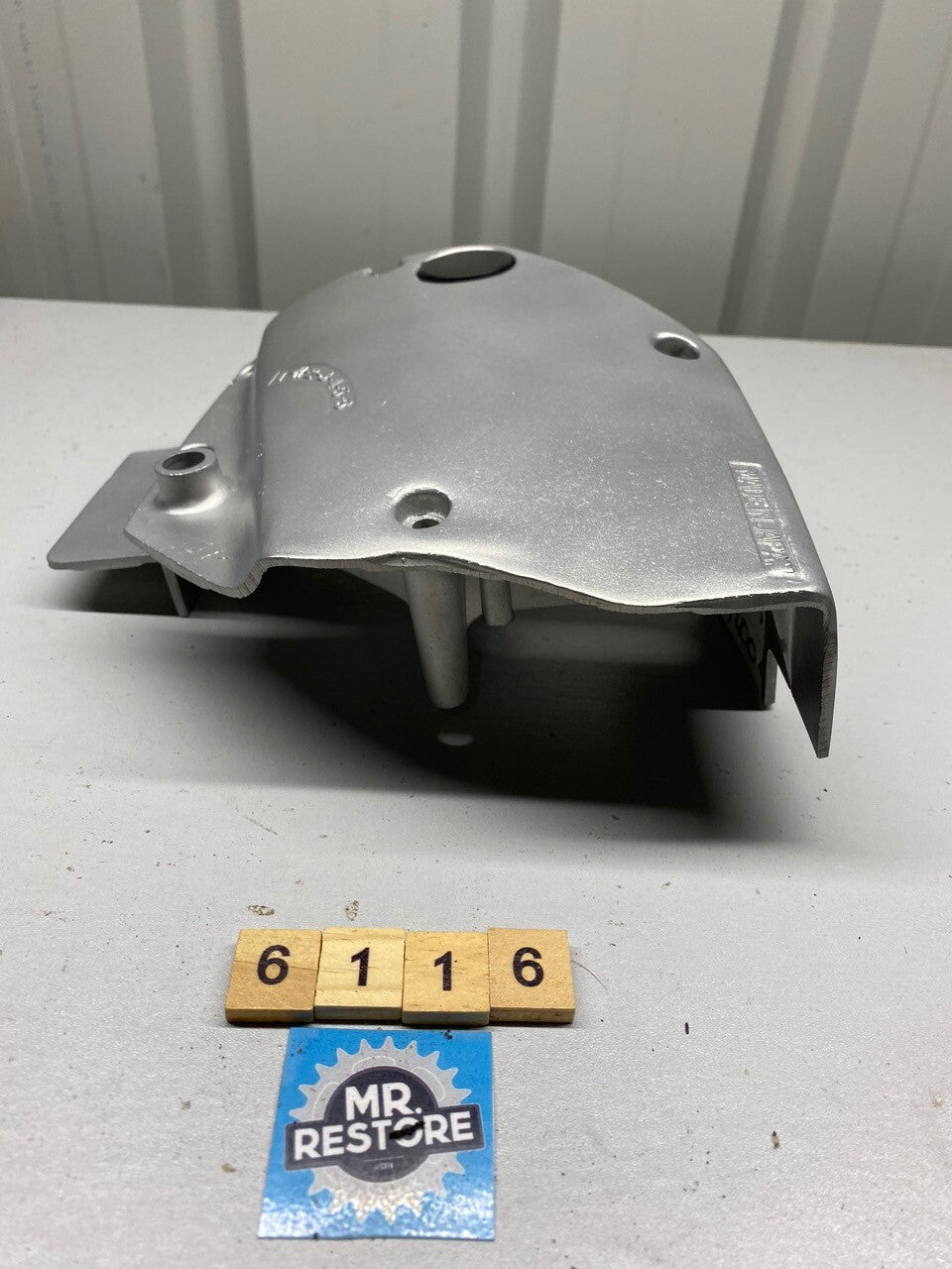 Yamaha XS 250 XS 400 Side Case & Clutch Worm Drive - Vapour Blasted