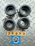 Kawasaki GPX600 ZX600 Ninja ZX500 ZX400 Carburettor Inlet Intake Pipe Rubber Set