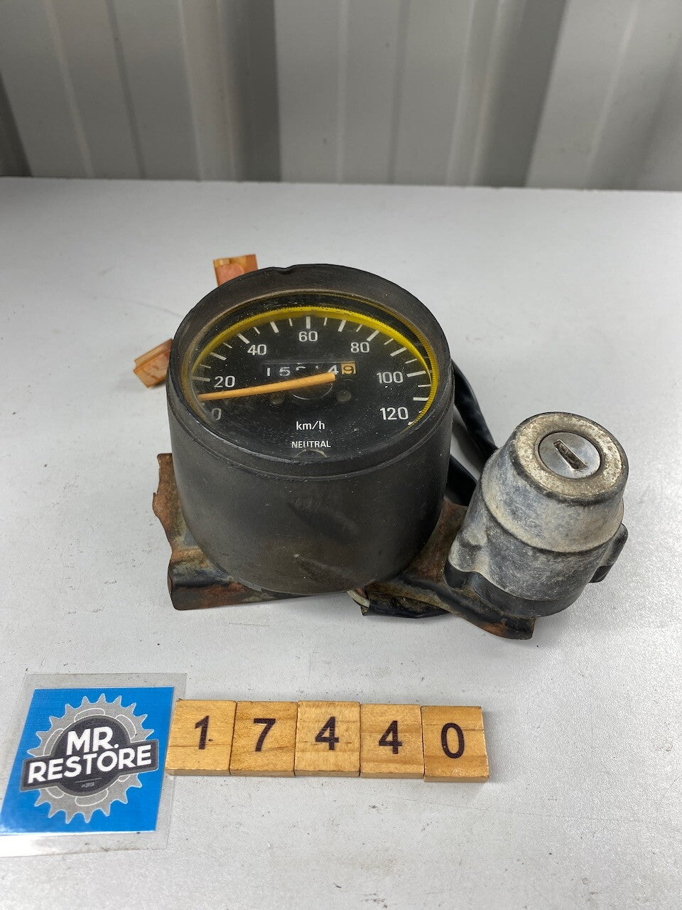 Yamaha AG200 Speedometer & Wire Loom KMH (tested)