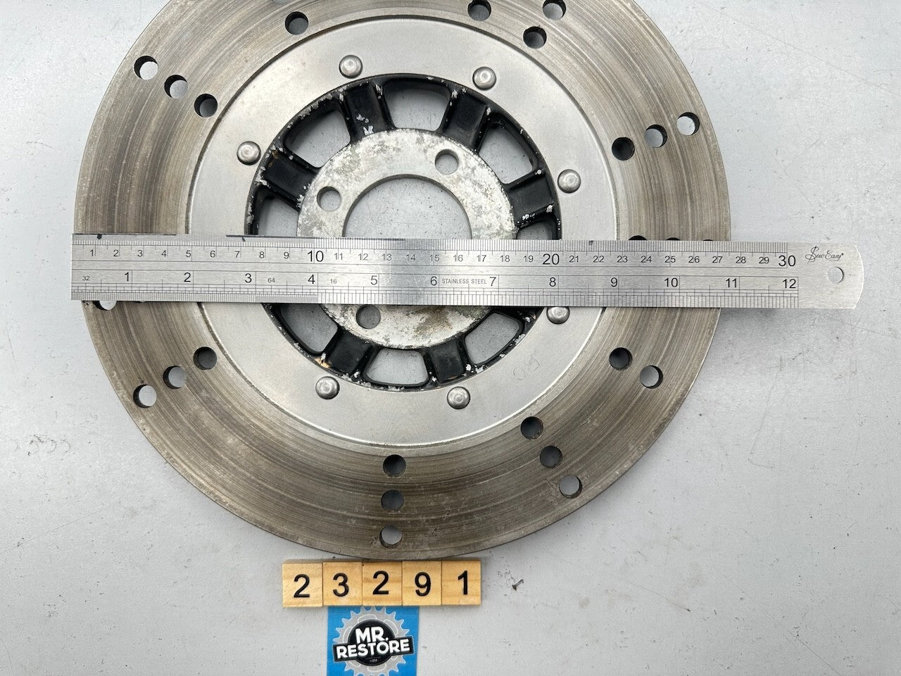 Kawasaki Z250 OEM Front Disc Rotor With 4.8mm Remaining