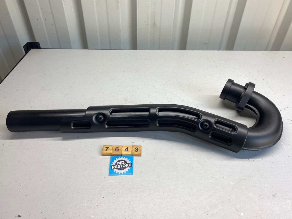 Kawasaki KL600R Exhaust Header & Guard - Painted Stainless Steel KHI E014 - OEM