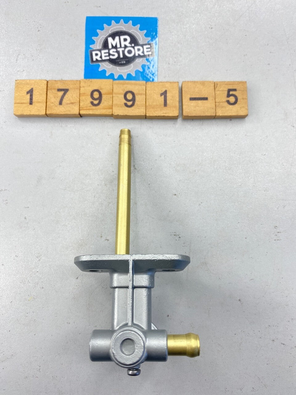 Suzuki RGV250 OEM Fuel Tap Cock Assy - Vapour Blasted