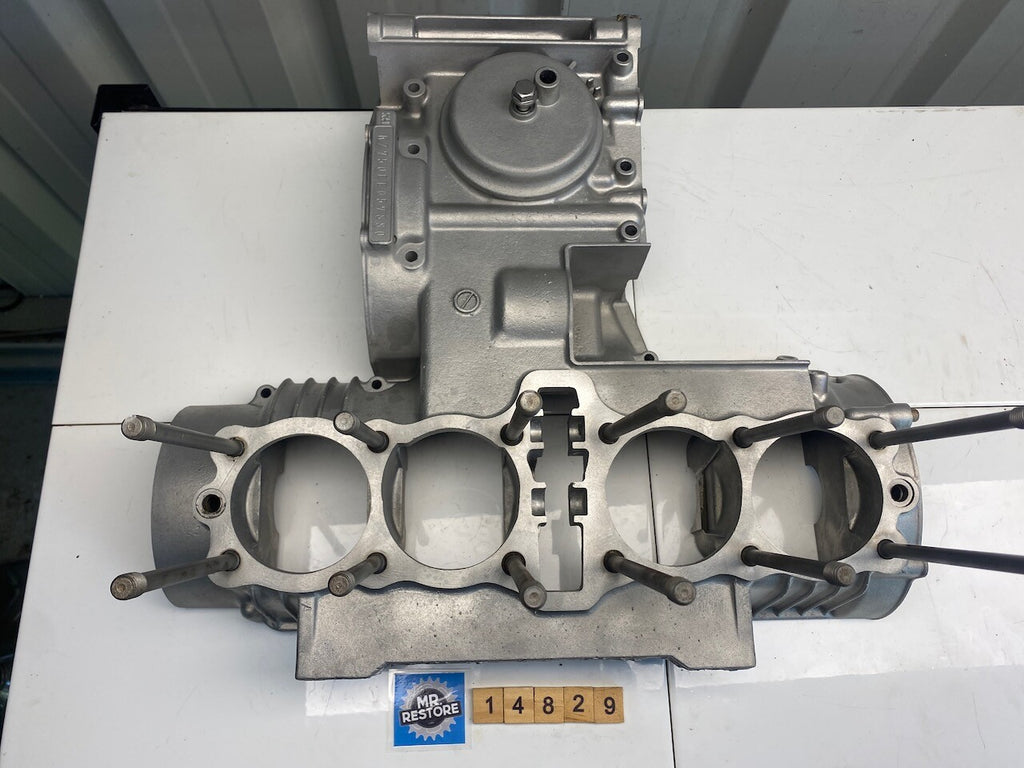 Kawasaki Z750 KZ750 EE Crank Cases - Vapour Blasted